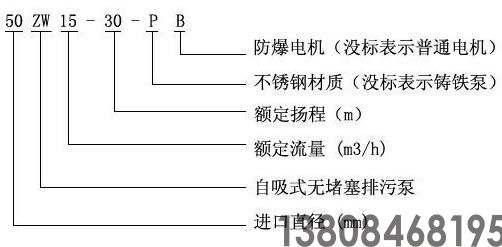 ZW自吸排污泵(图1)